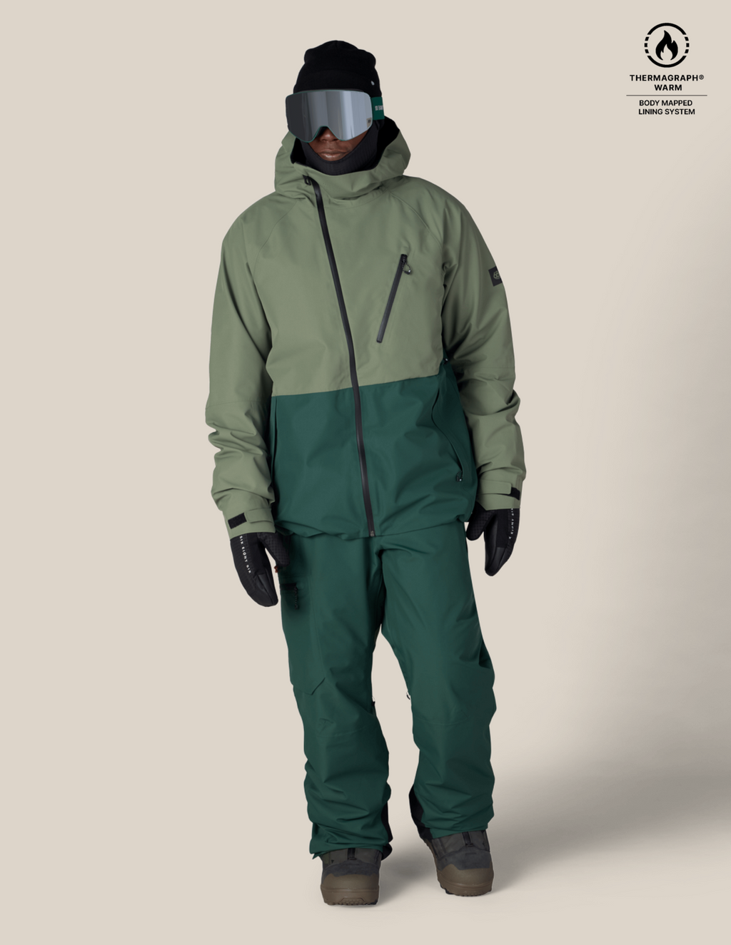MENS HYDRA™ THERMAGRAPH® PANT - MOSS GREEN