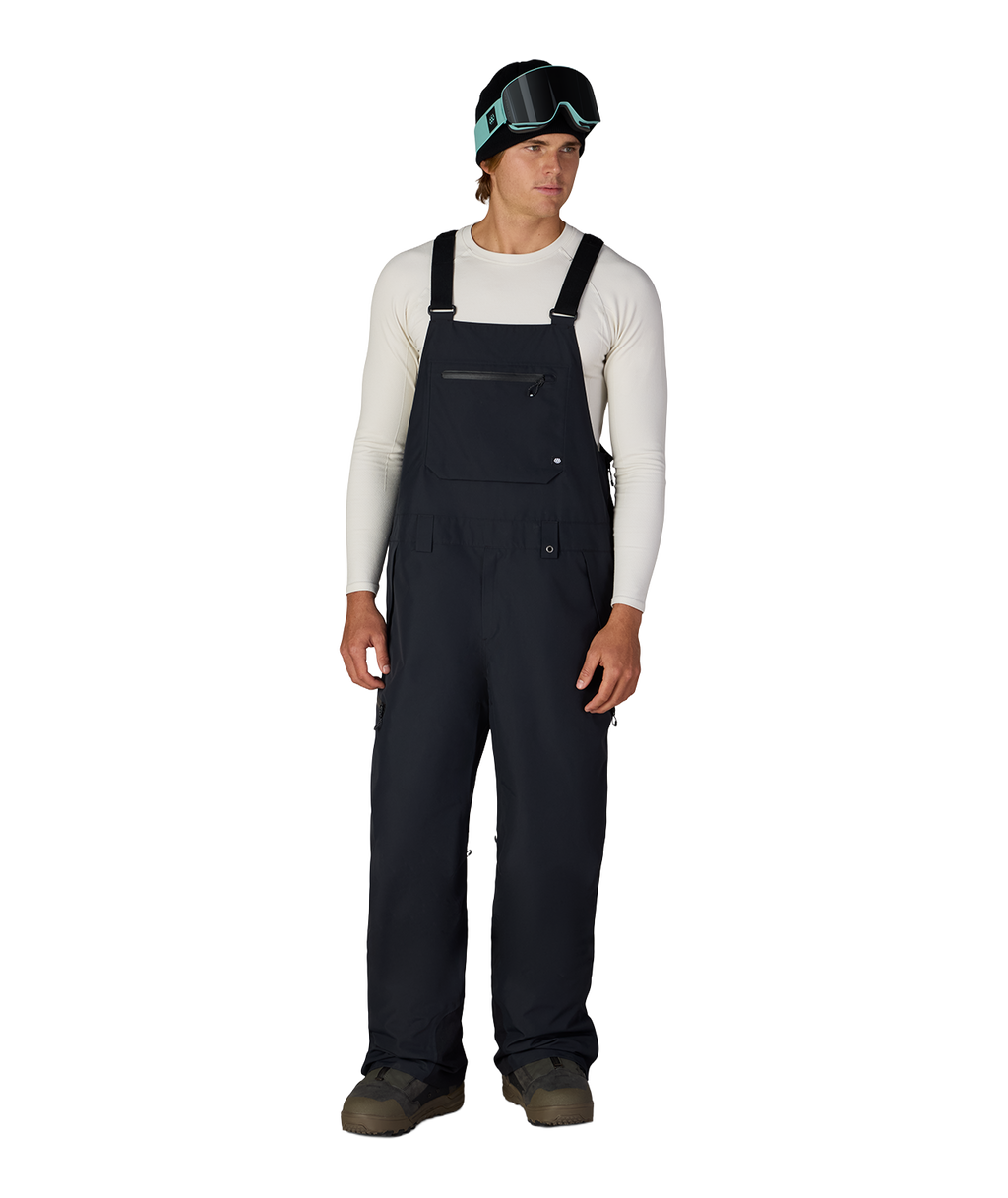 MENS LOCKUP™ SHELL BIB - BLACK