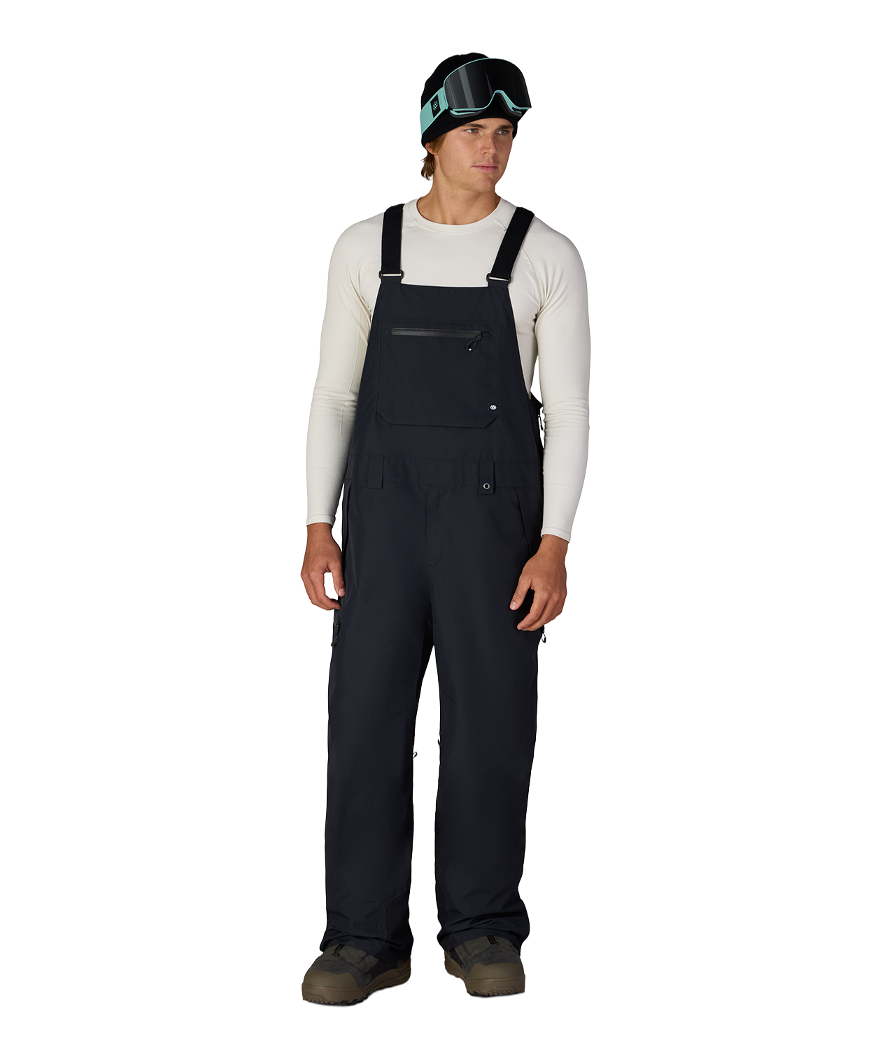 MENS LOCKUP™ SHELL BIB - BLACK