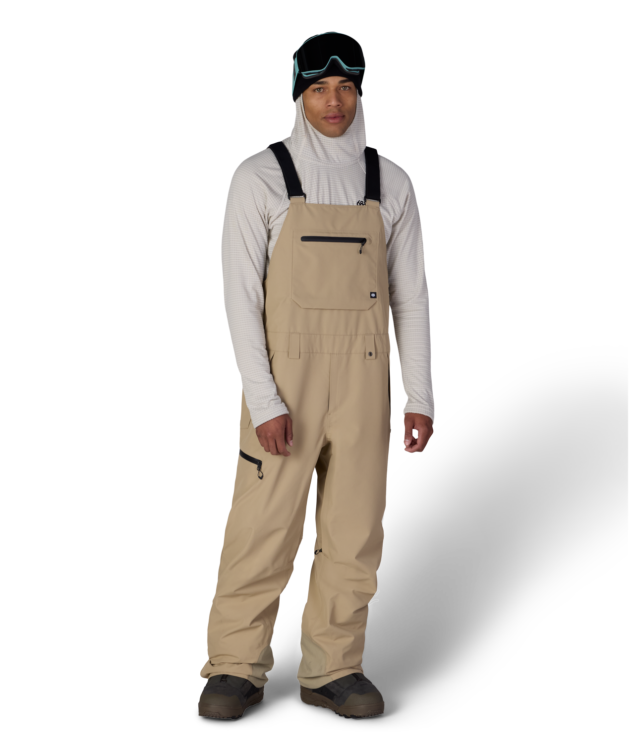 MENS LOCKUP™ SHELL BIB - KHAKI