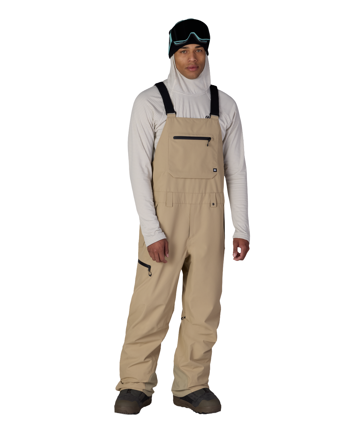 MENS LOCKUP™ SHELL BIB - KHAKI