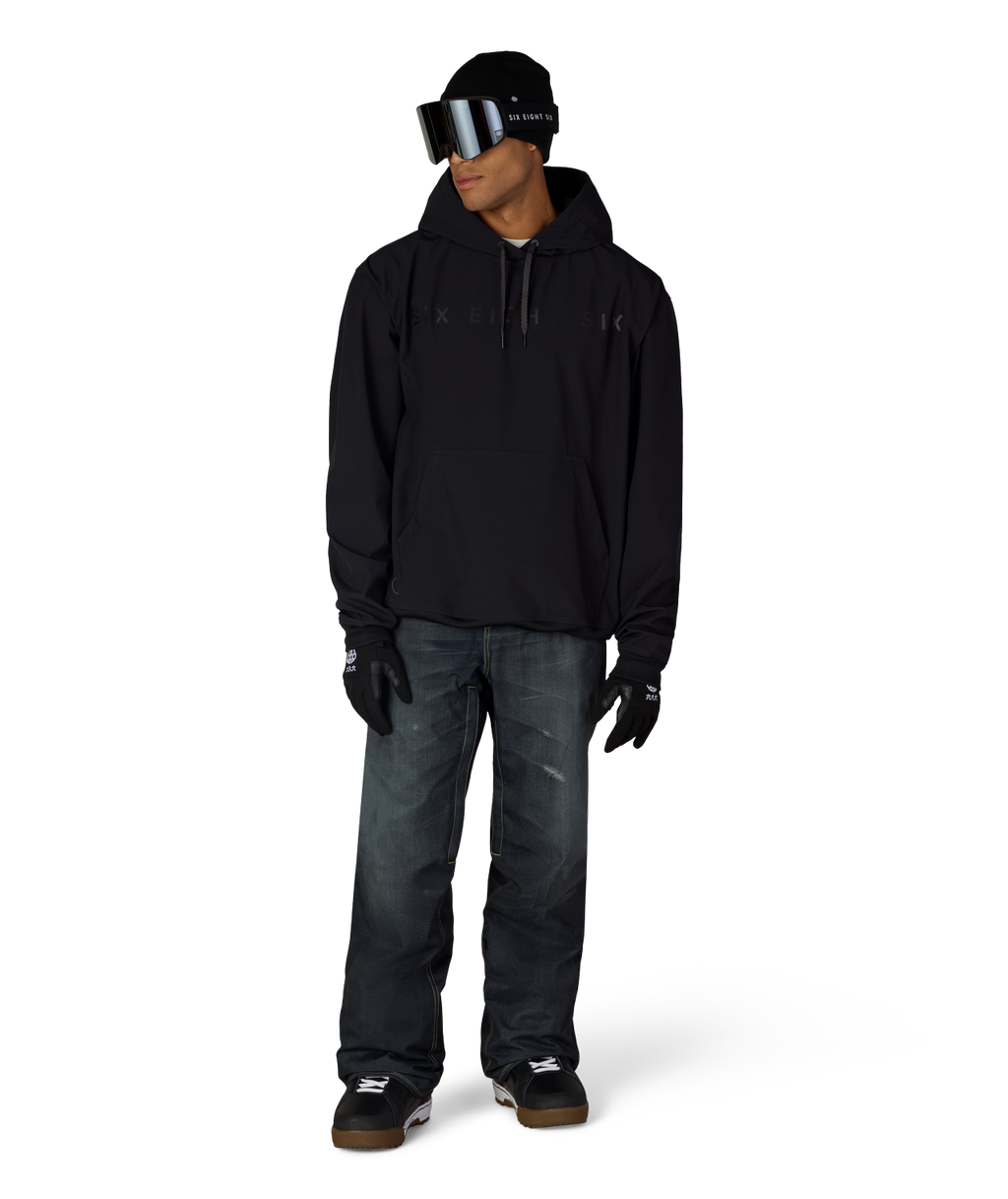 MENS DECONSTRUCTED™ DENIM INSULATED PANT - BLACK DENIM