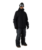 MENS DECONSTRUCTED™ DENIM INSULATED PANT - BLACK DENIM