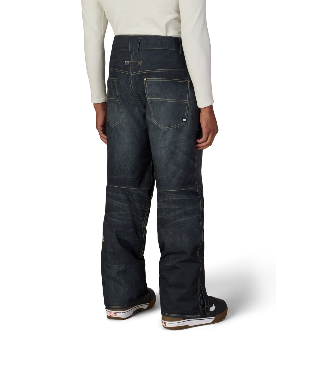 MENS DECONSTRUCTED™ DENIM INSULATED PANT - BLACK DENIM