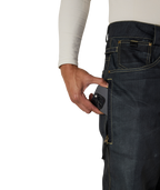 MENS DECONSTRUCTED™ DENIM INSULATED PANT - BLACK DENIM