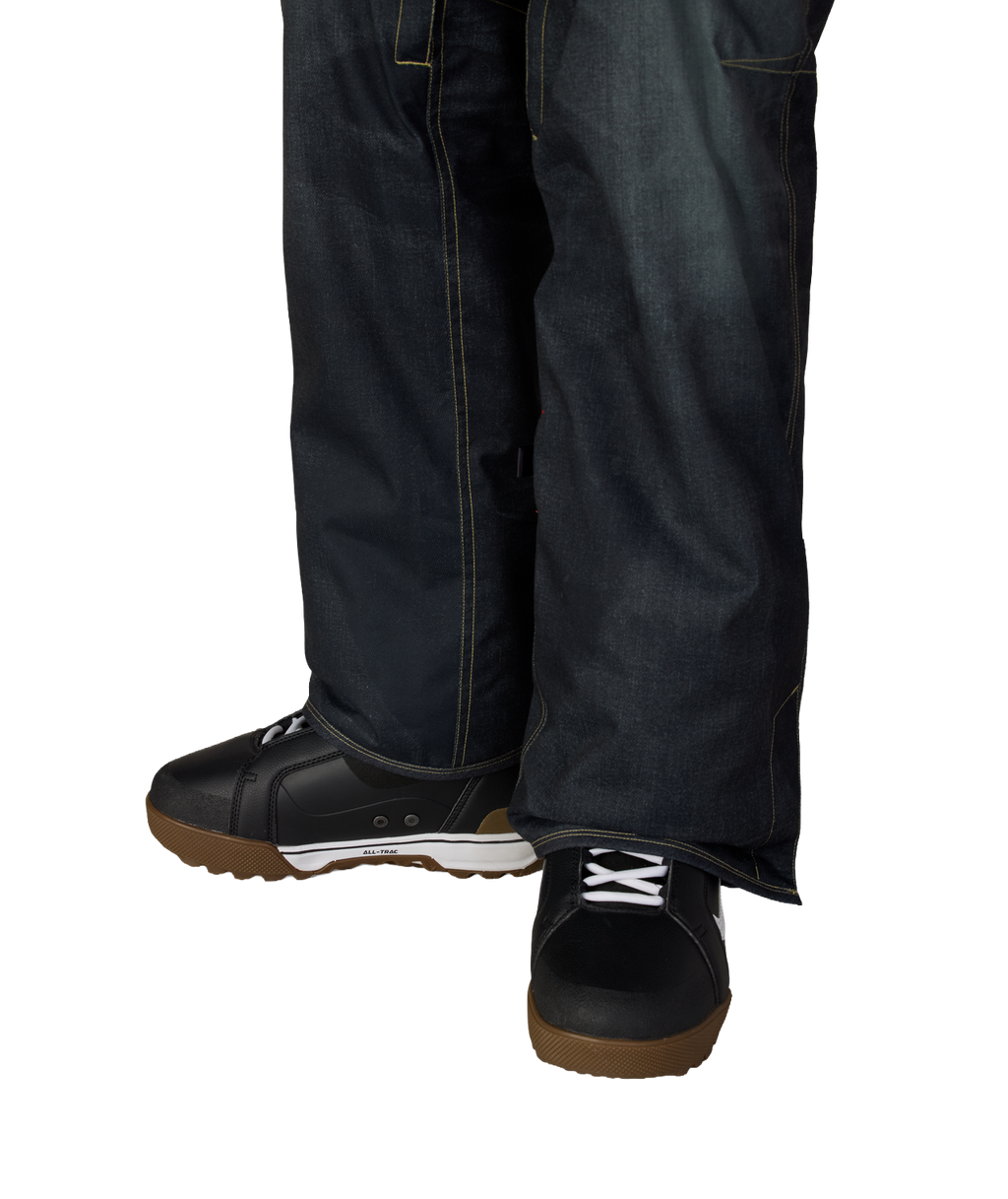 MENS DECONSTRUCTED™ DENIM INSULATED PANT - BLACK DENIM