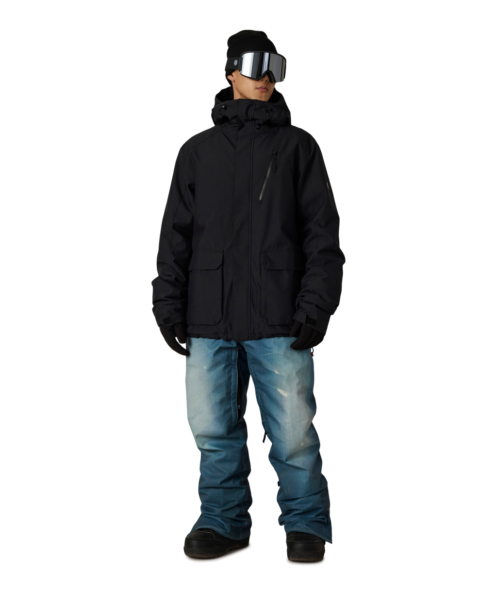 MENS DECONSTRUCTED™ DENIM INSULATED PANT - INDIGO DENIM