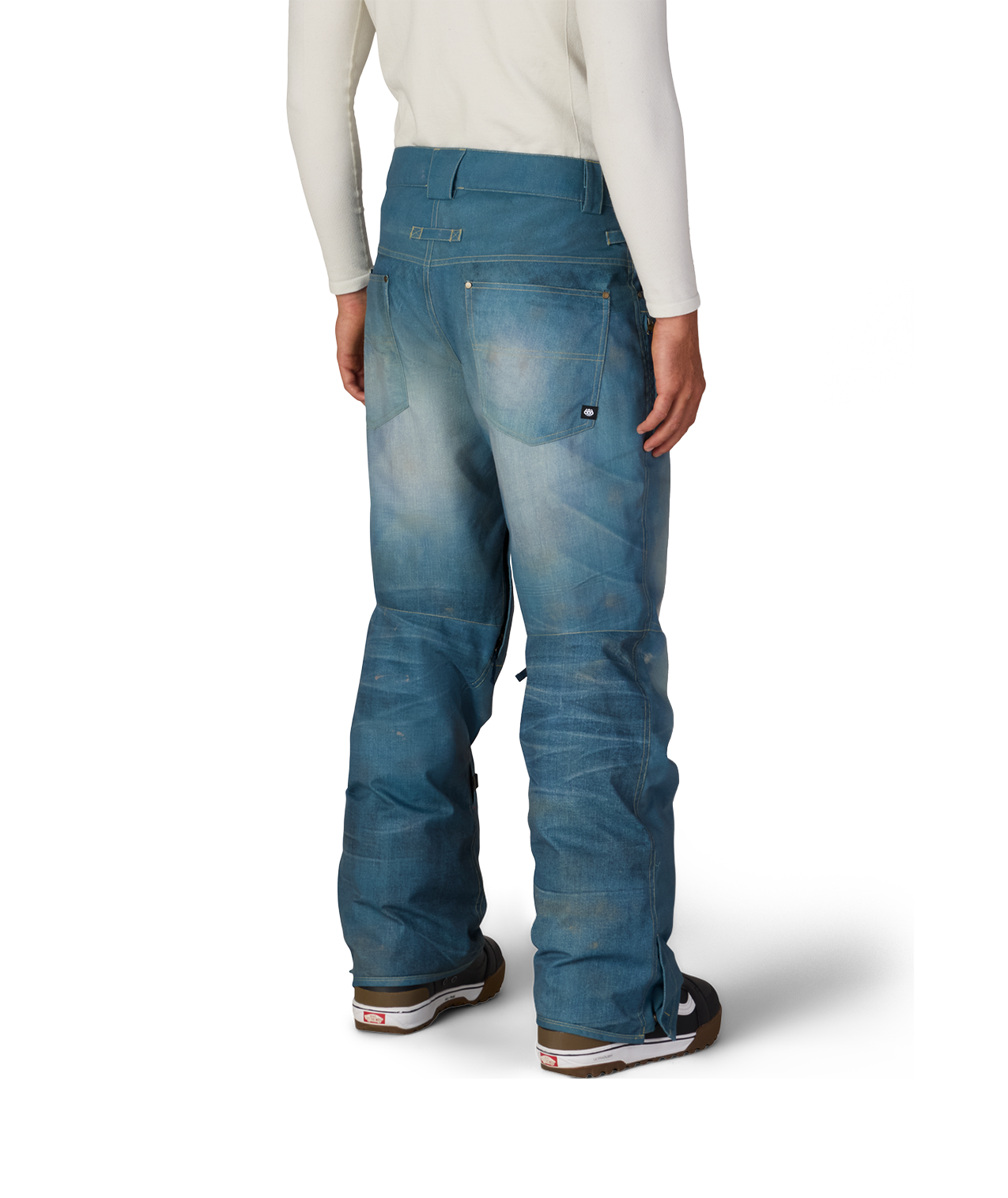 MENS DECONSTRUCTED™ DENIM INSULATED PANT - INDIGO DENIM
