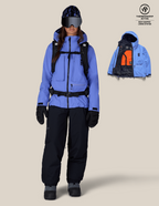WOMENS GORE-TEX SCHEME™ THERMAGRAPH® JACKET - ALPENGLOW BLUE