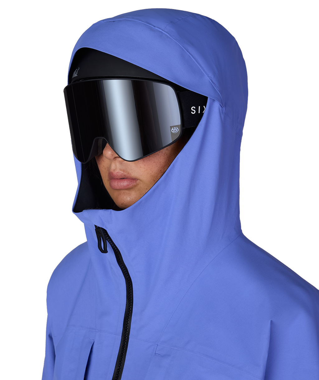 WOMENS GORE-TEX SCHEME™ THERMAGRAPH® JACKET - ALPENGLOW BLUE