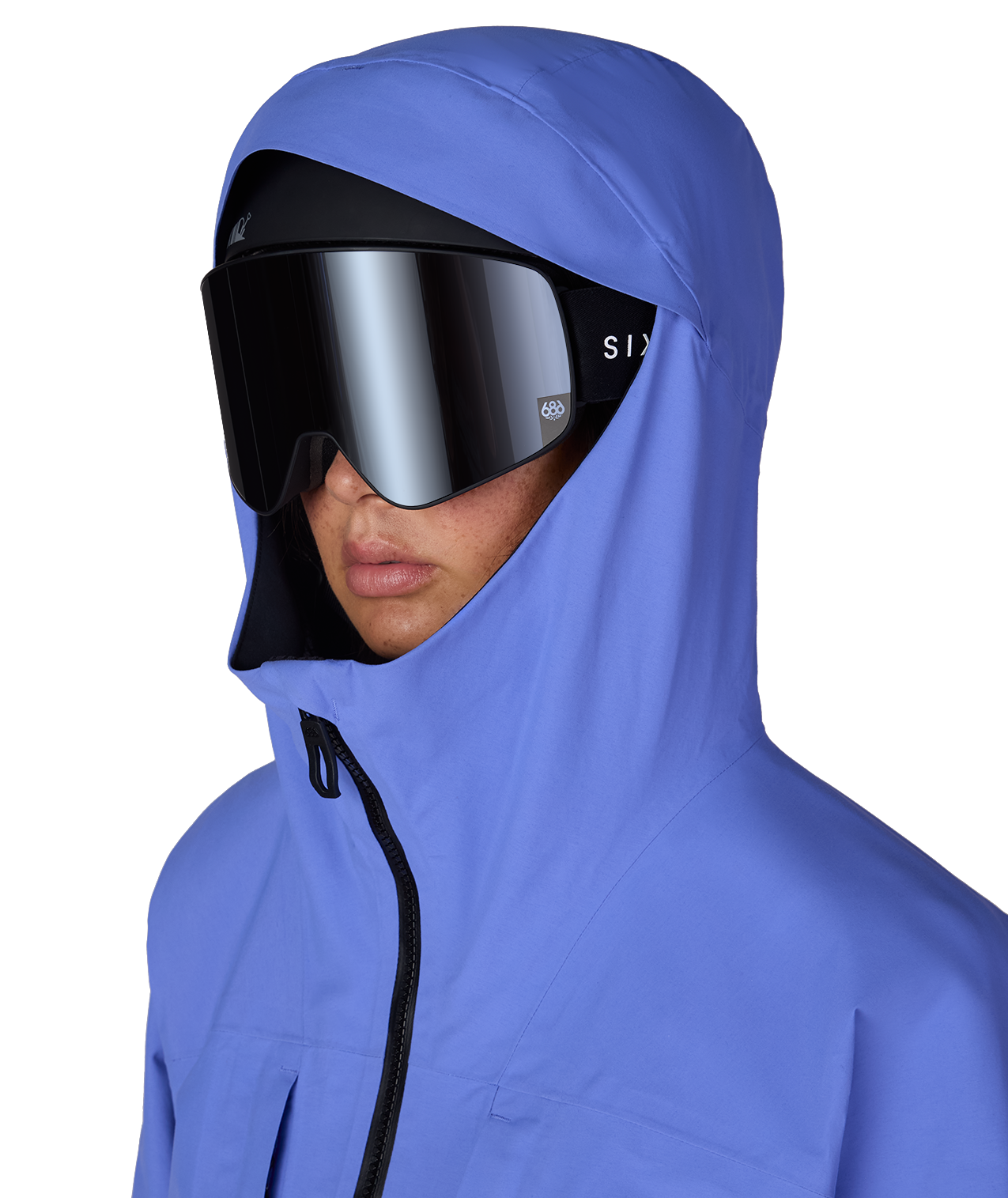 WOMENS GORE-TEX SCHEME™ THERMAGRAPH® JACKET - ALPENGLOW BLUE