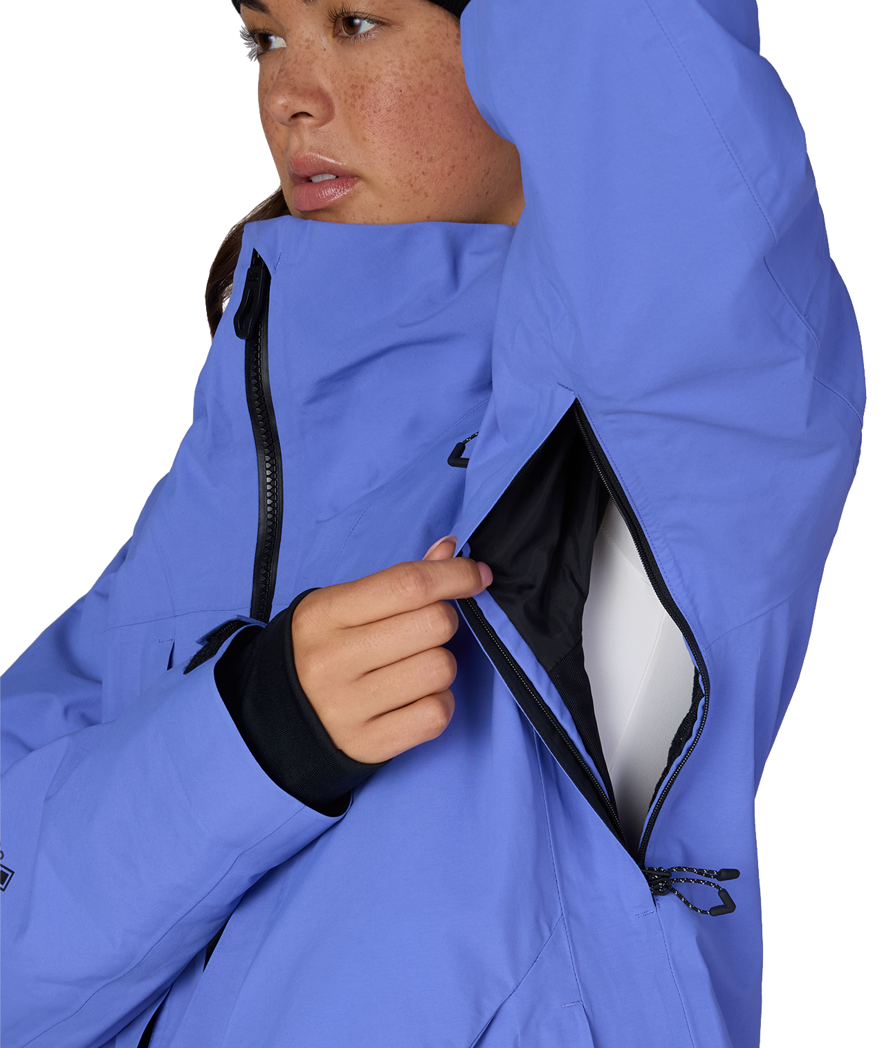 WOMENS GORE-TEX SCHEME™ THERMAGRAPH® JACKET - ALPENGLOW BLUE
