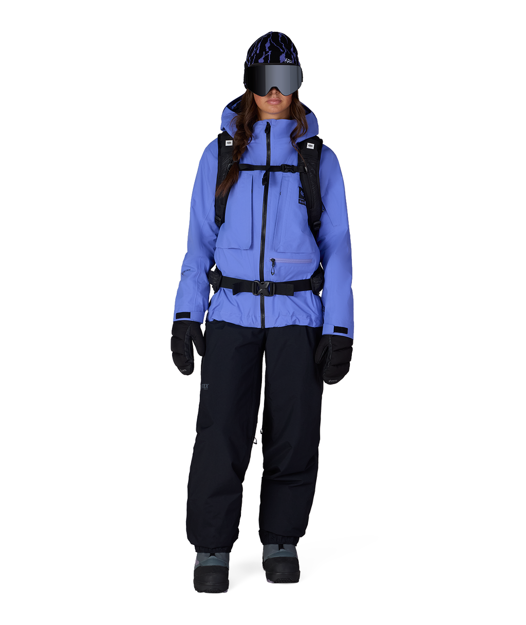 WOMENS GORE-TEX SCHEME™ THERMAGRAPH® JACKET - ALPENGLOW BLUE