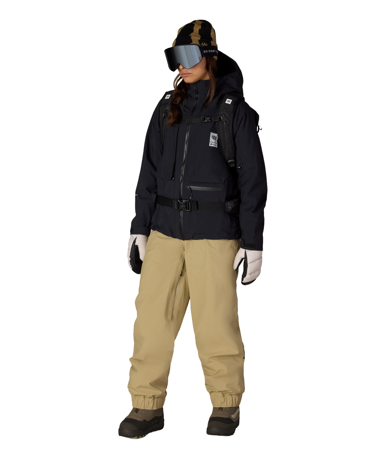 WOMENS GORE-TEX SCHEME™ THERMAGRAPH® JACKET - BLACK