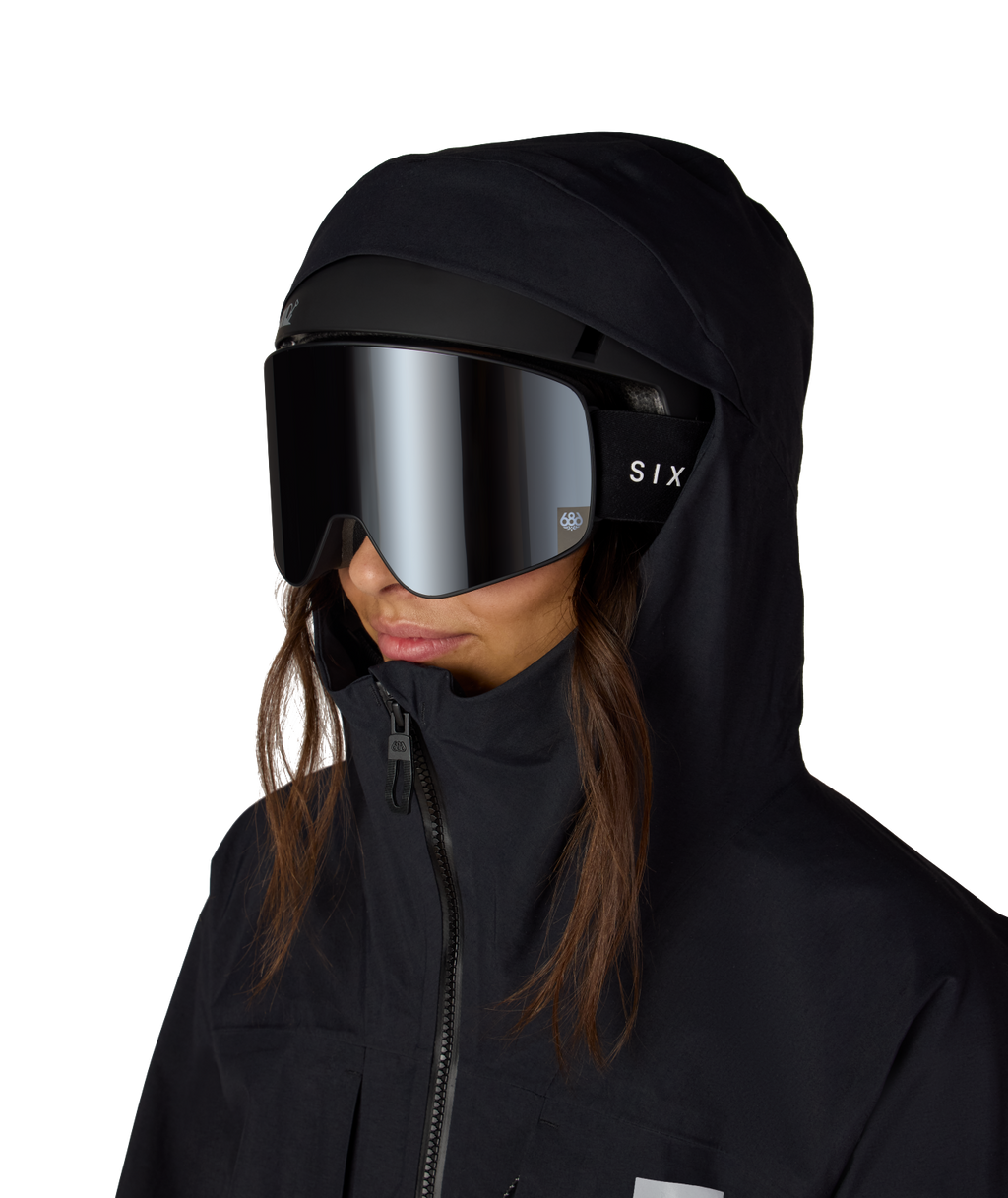 WOMENS GORE-TEX SCHEME™ THERMAGRAPH® JACKET - BLACK