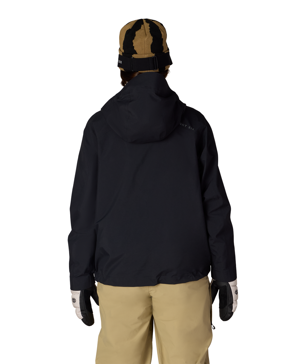WOMENS GORE-TEX SCHEME™ THERMAGRAPH® JACKET - BLACK
