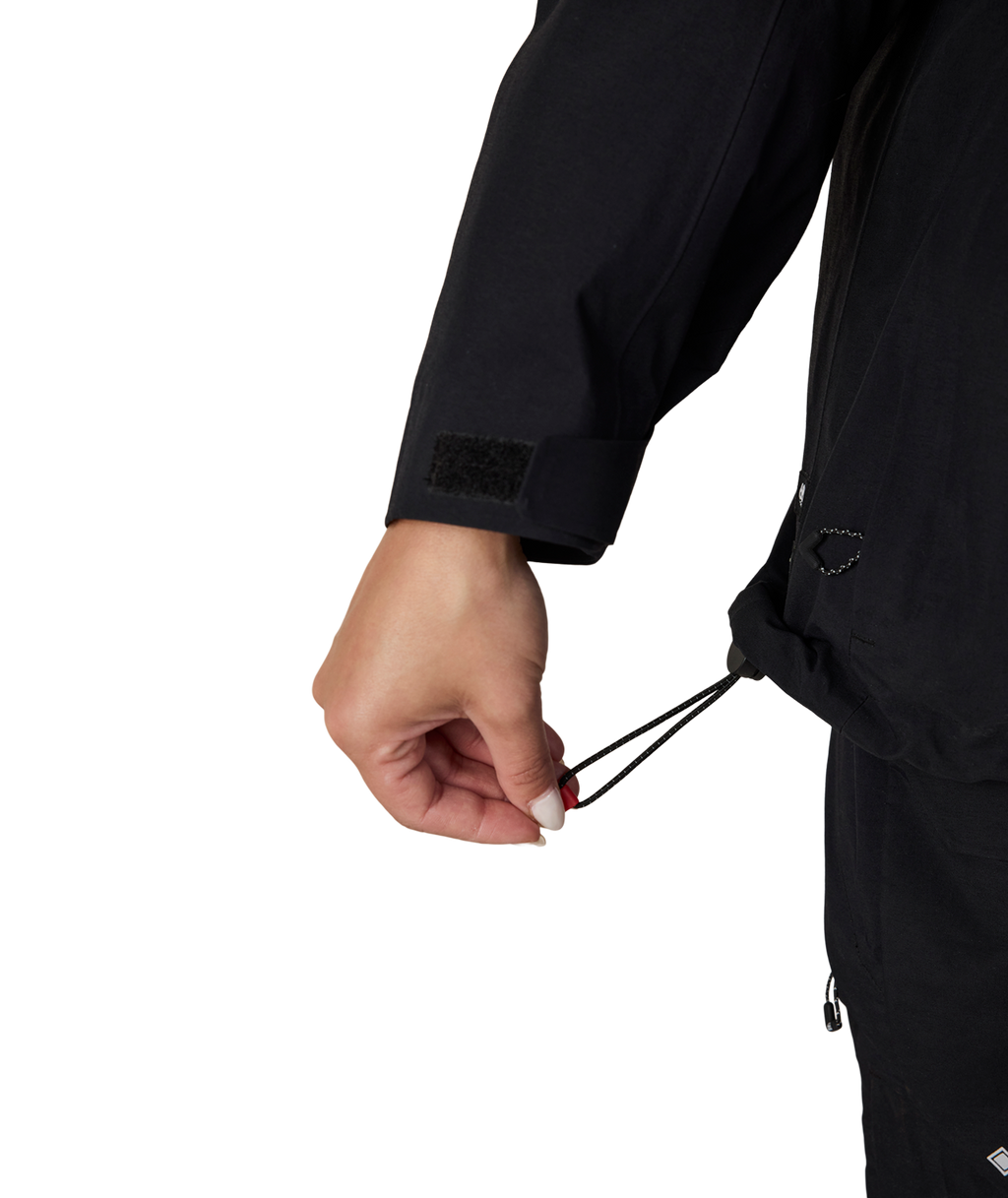 WOMENS GORE-TEX SCHEME™ THERMAGRAPH® JACKET - BLACK