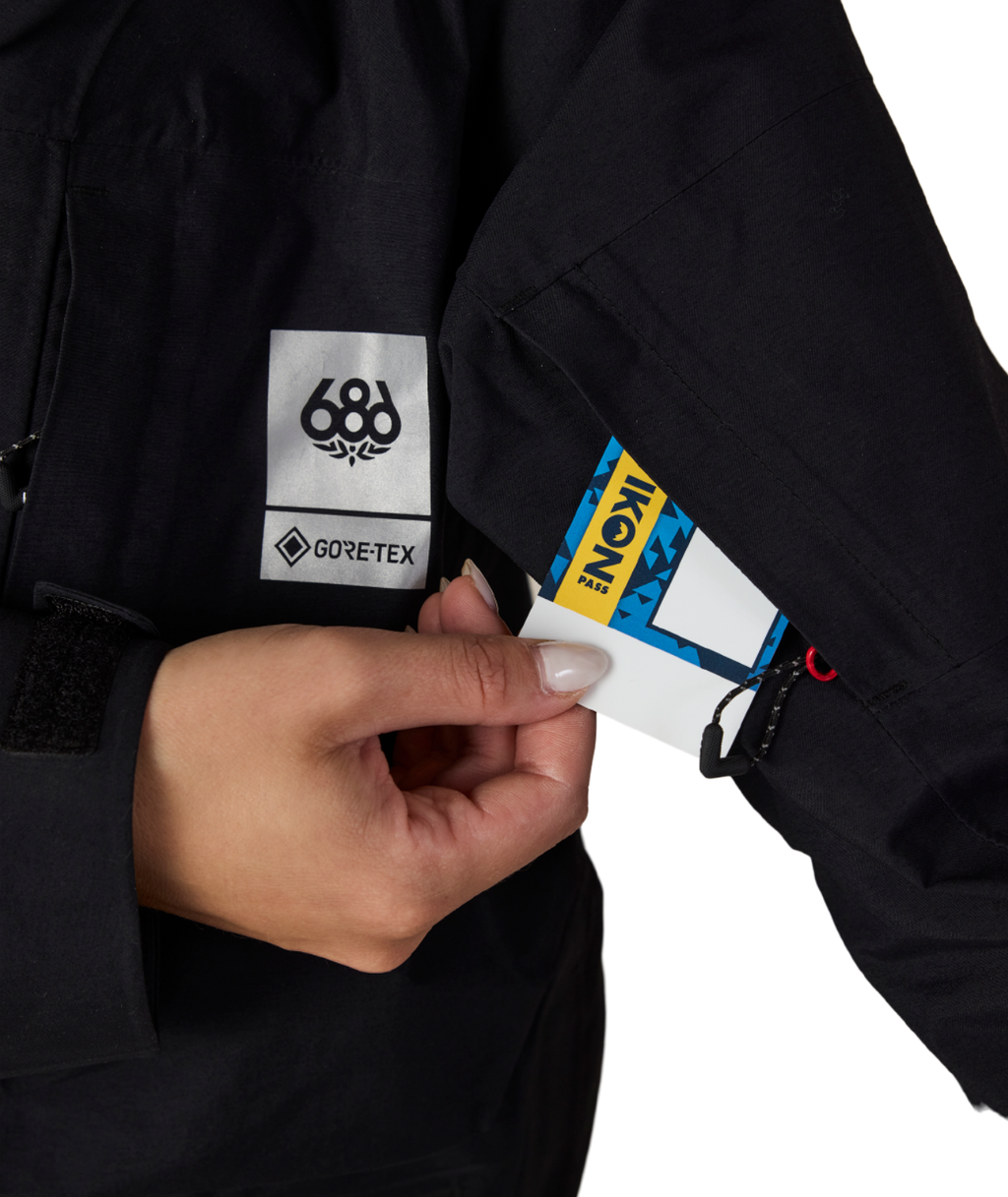 WOMENS GORE-TEX SCHEME™ THERMAGRAPH® JACKET - BLACK
