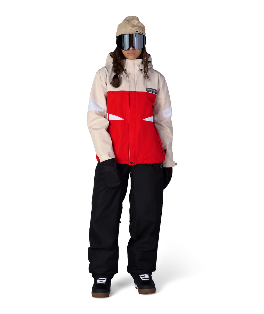WOMENS SEARCH JACKET - LIMESTONE COLORBLOCK