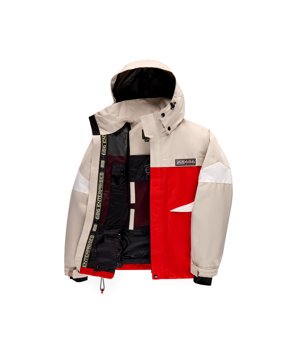 WOMENS SEARCH JACKET - LIMESTONE COLORBLOCK