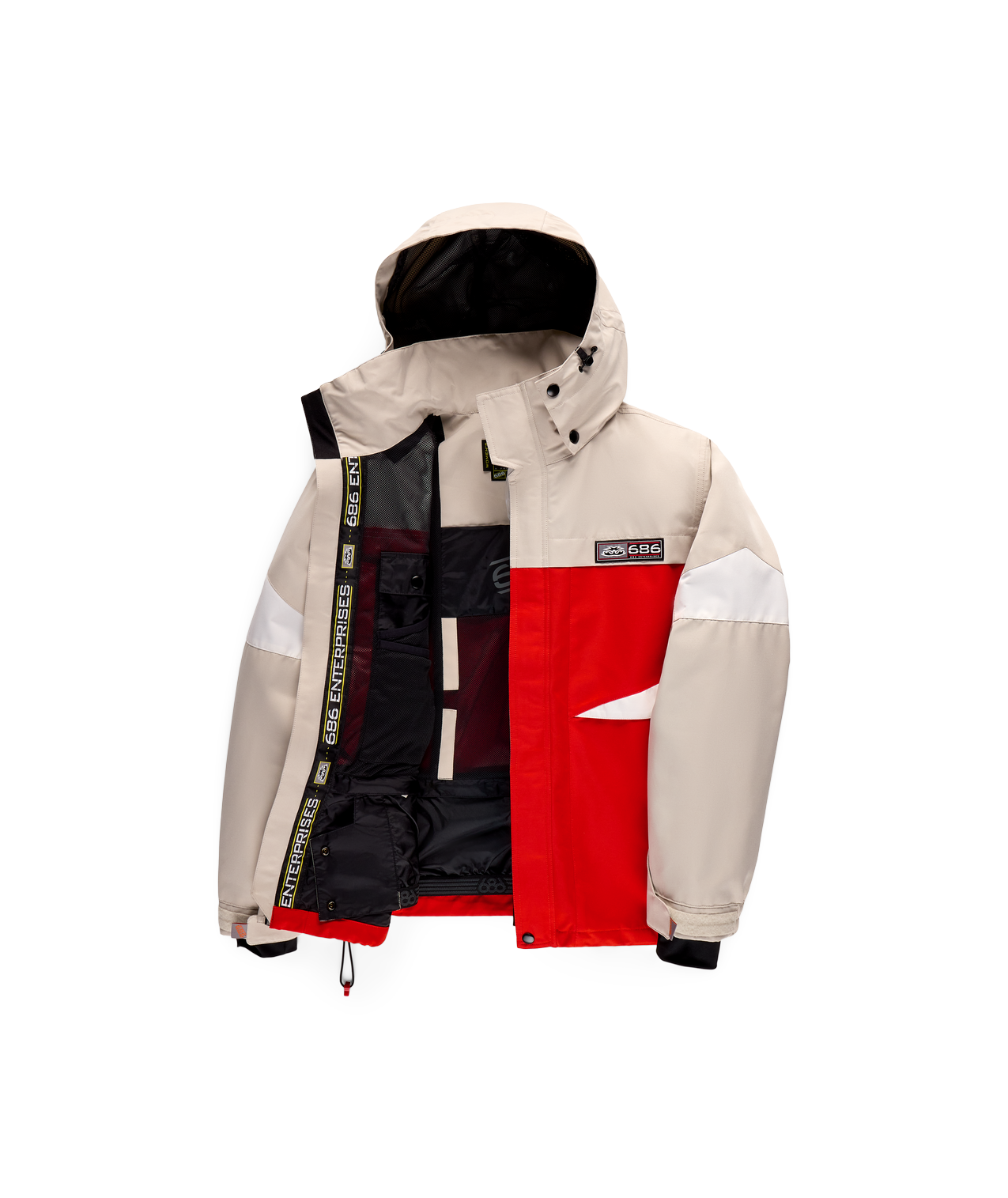 WOMENS SEARCH JACKET - LIMESTONE COLORBLOCK