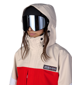 WOMENS SEARCH JACKET - LIMESTONE COLORBLOCK