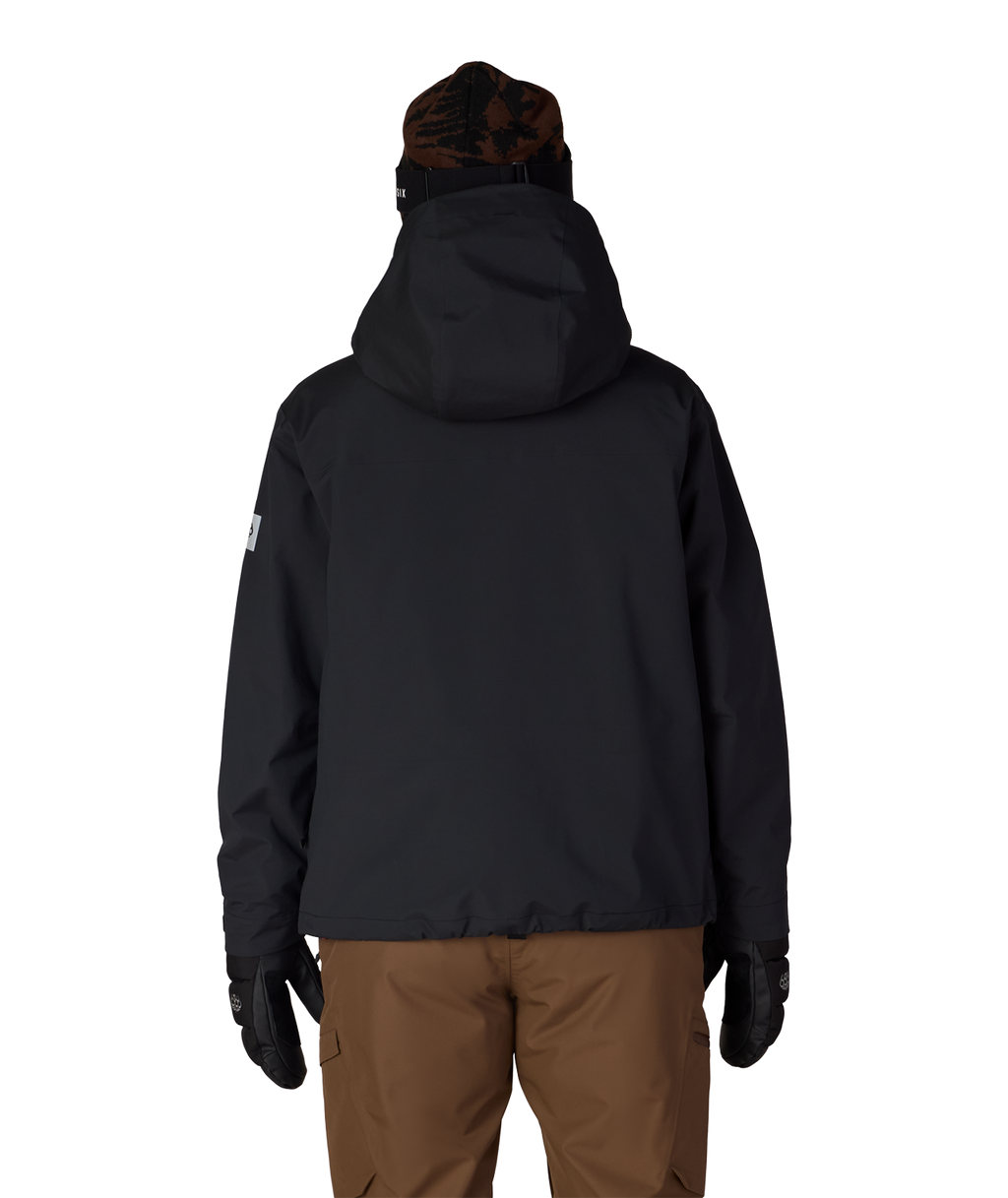 WOMENS SMARTY® 3-IN-1 FRAMEWORK™ 3L JACKET - BLACK