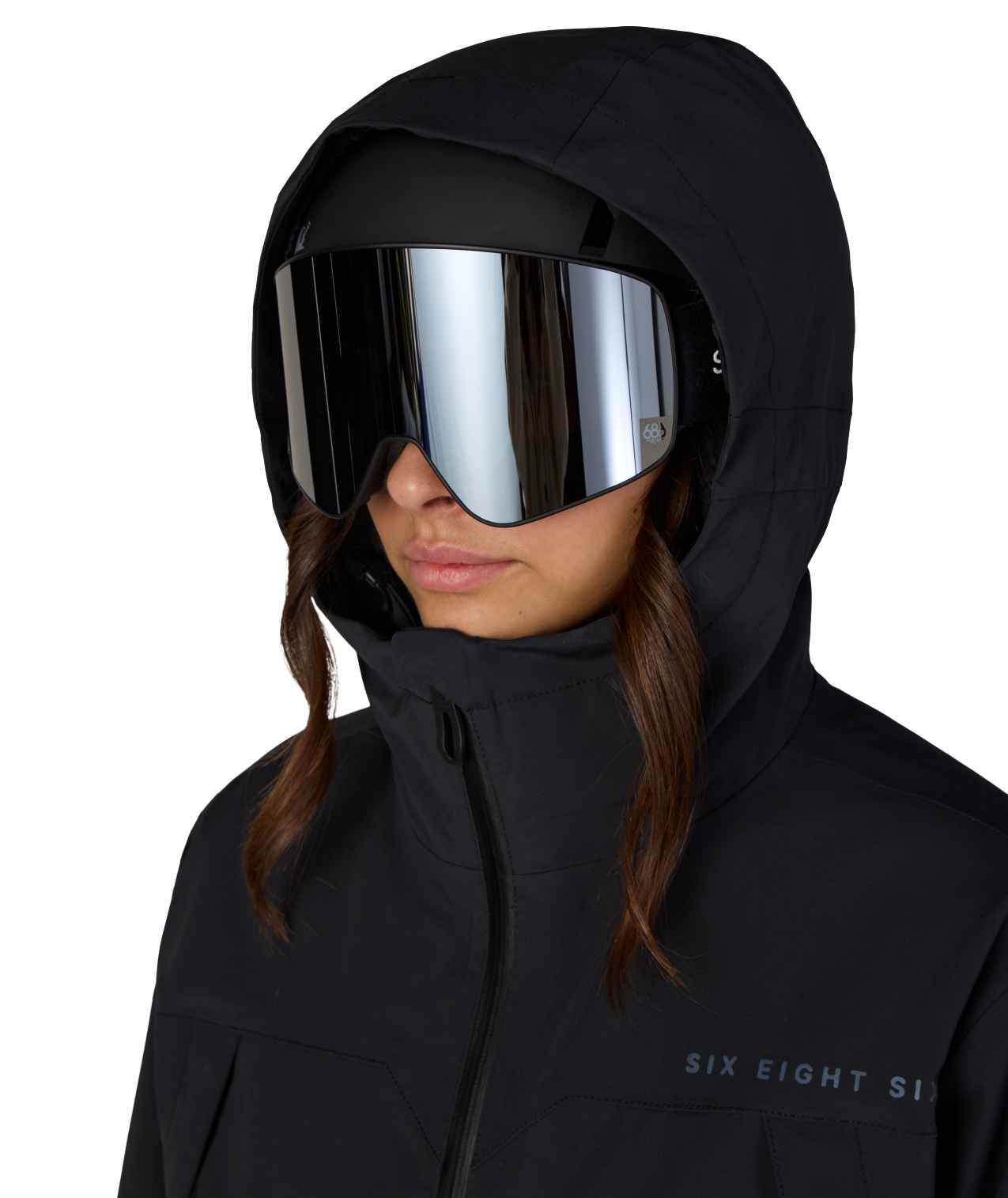 WOMENS SMARTY® 3-IN-1 FRAMEWORK™ 3L JACKET - BLACK