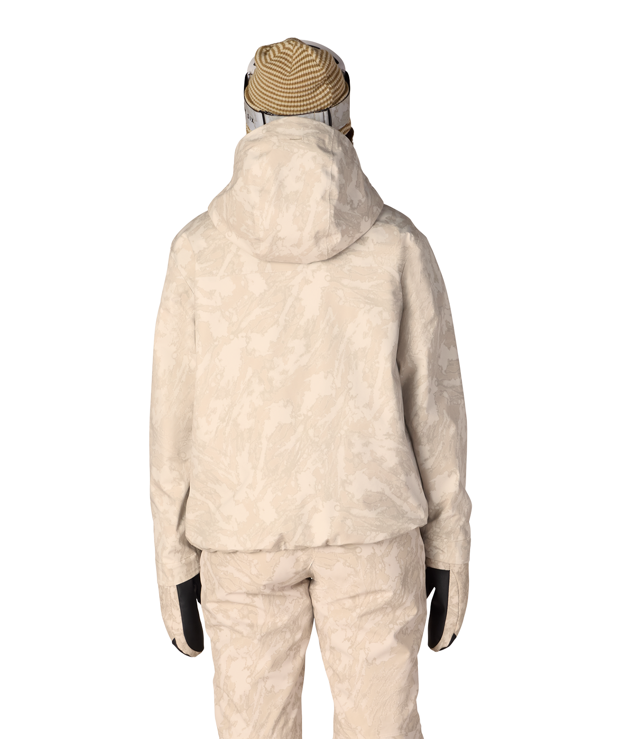 WOMENS SMARTY® 3-IN-1 FRAMEWORK™ 3L JACKET - LIMESTONE SCRATCH CAMO