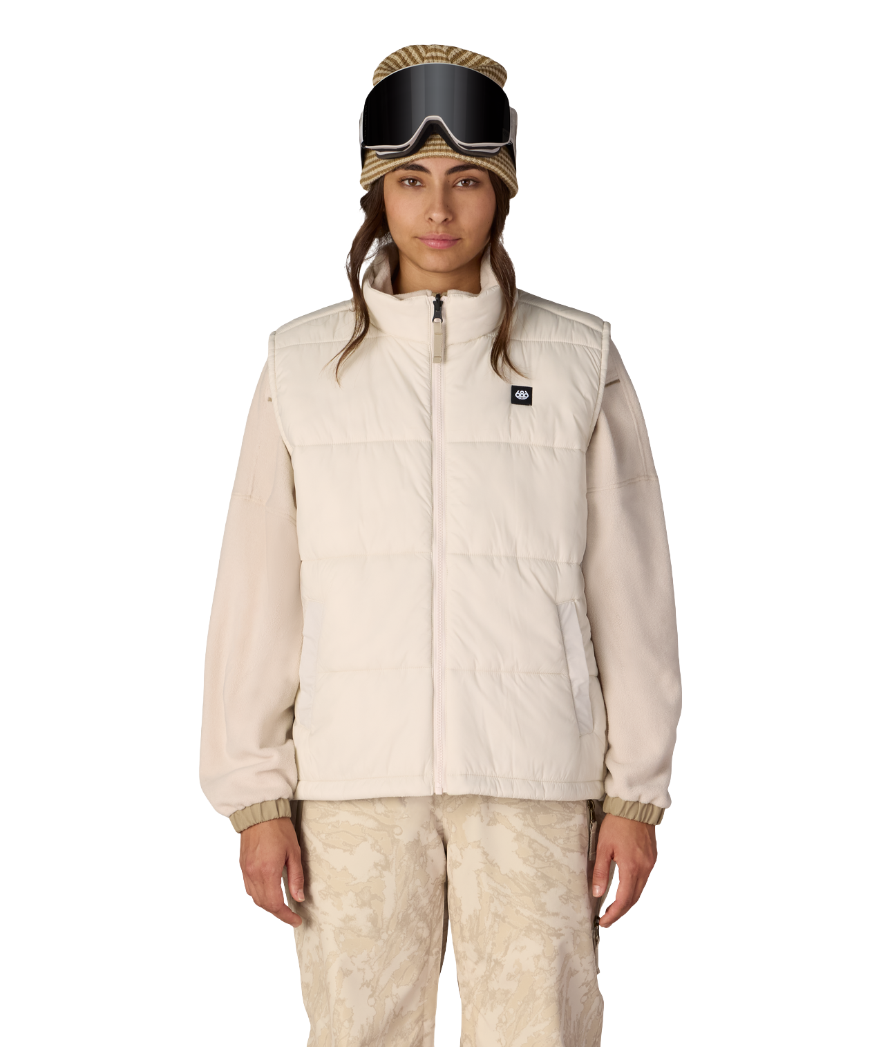 WOMENS SMARTY® 3-IN-1 FRAMEWORK™ 3L JACKET - LIMESTONE SCRATCH CAMO