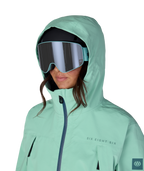WOMENS SMARTY® 3-IN-1 FRAMEWORK™ 3L JACKET - WASABI