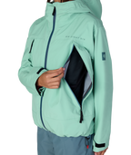 WOMENS SMARTY® 3-IN-1 FRAMEWORK™ 3L JACKET - WASABI