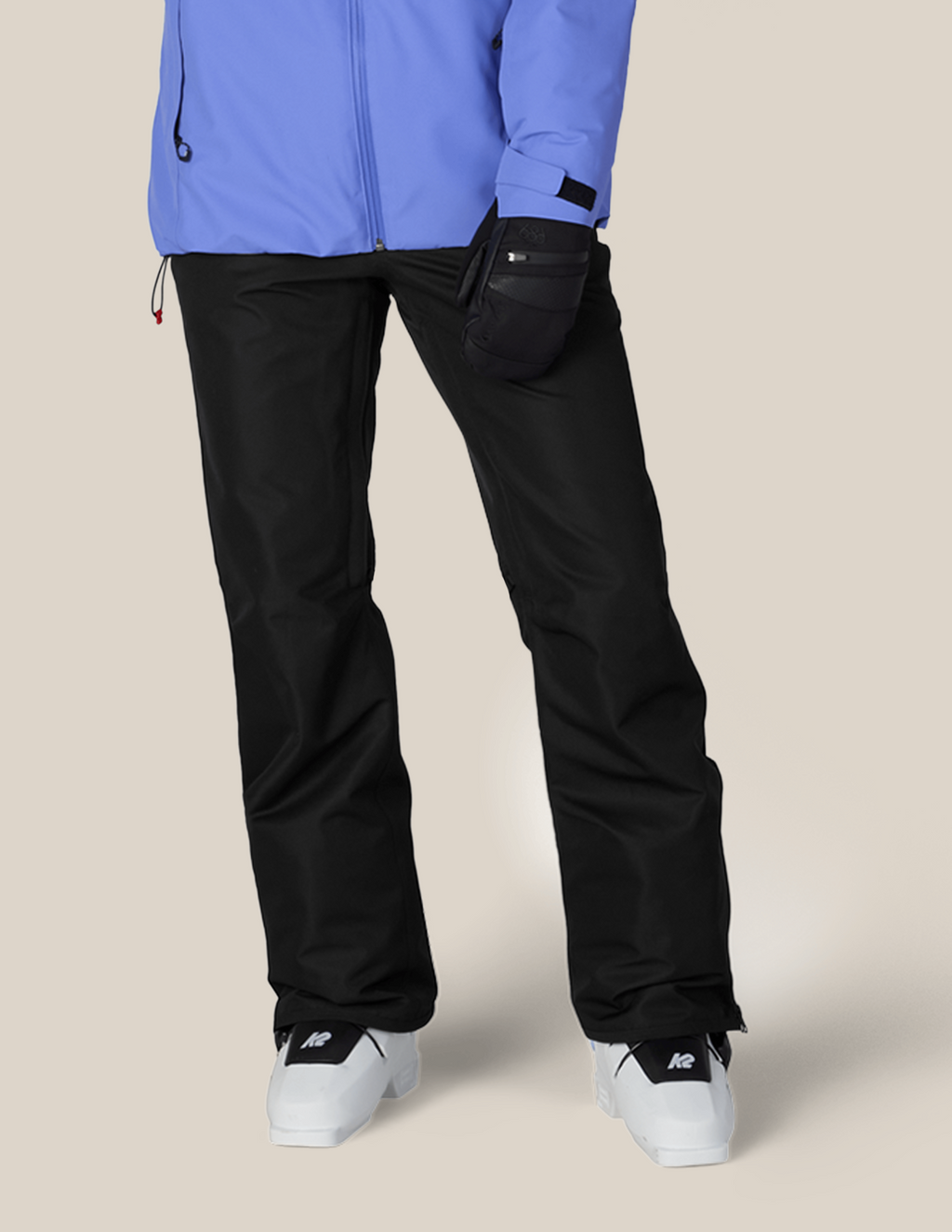 WOMENS SLIM LINE PANT - BLACK