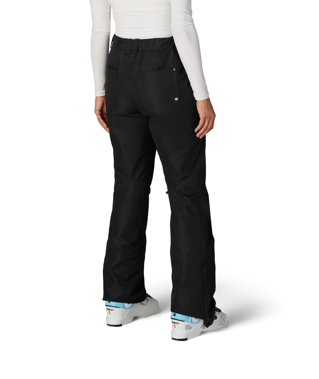 WOMENS SLIM LINE PANT - BLACK