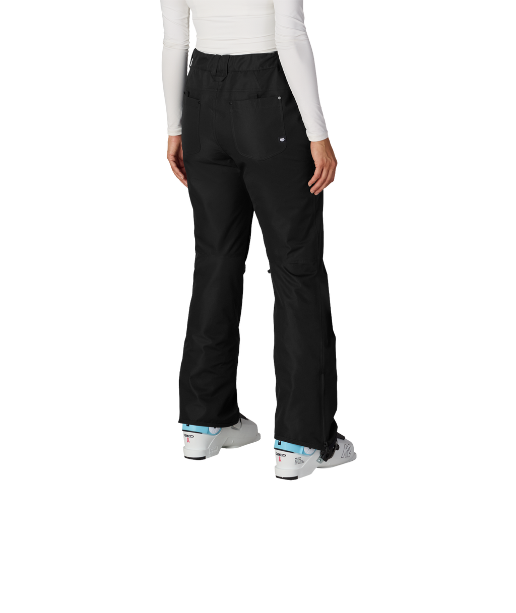 WOMENS SLIM LINE PANT - BLACK