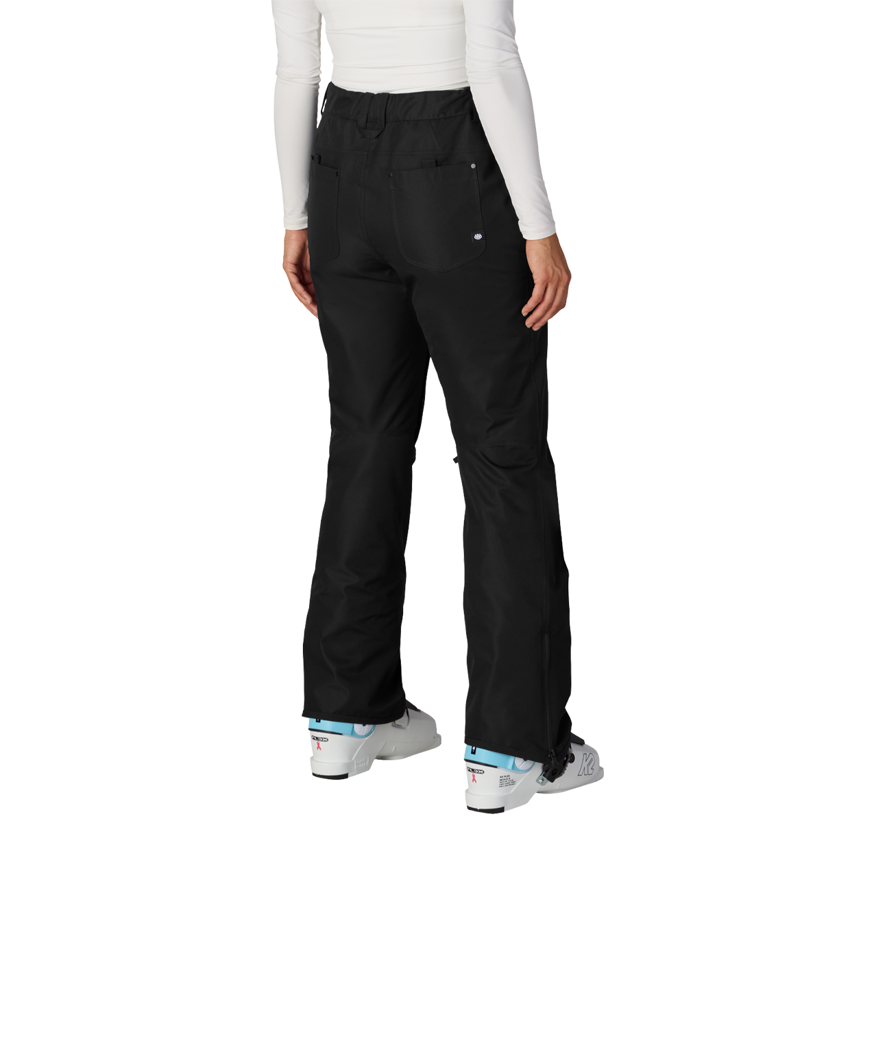 WOMENS SLIM LINE PANT - BLACK