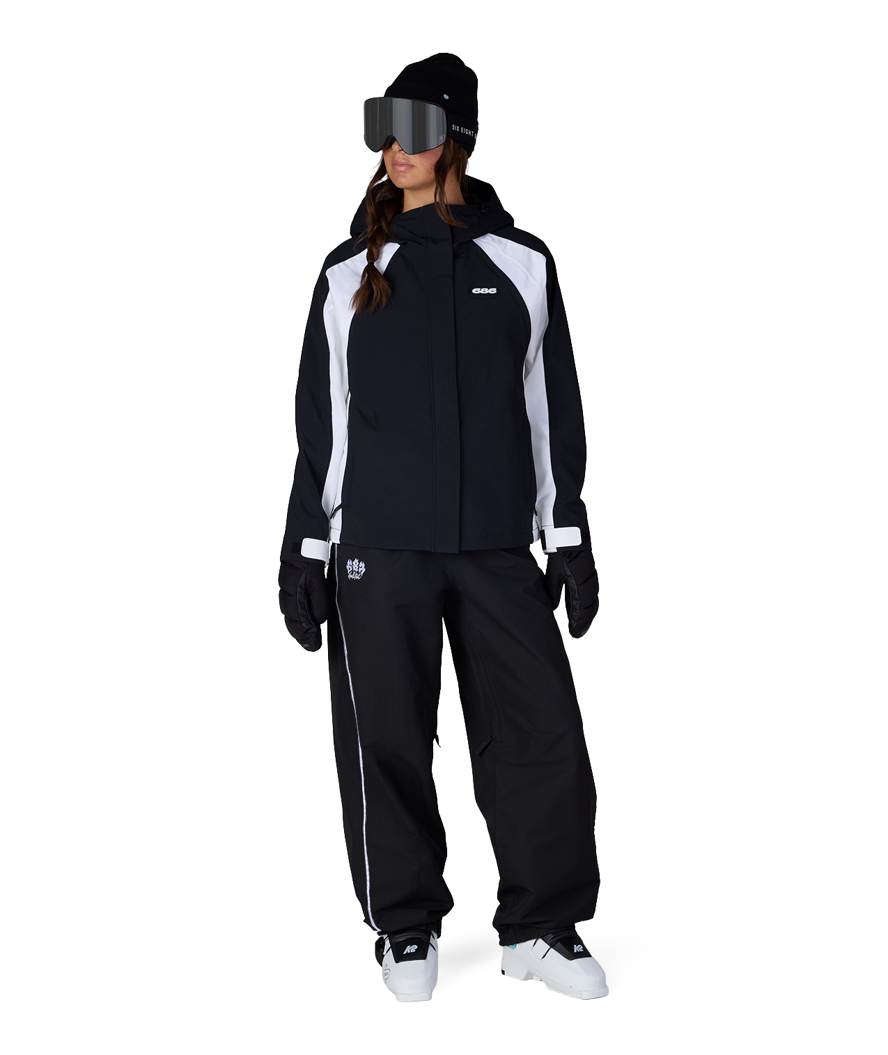 WOMENS HELLKAT™ SHELL PANT - BLACK
