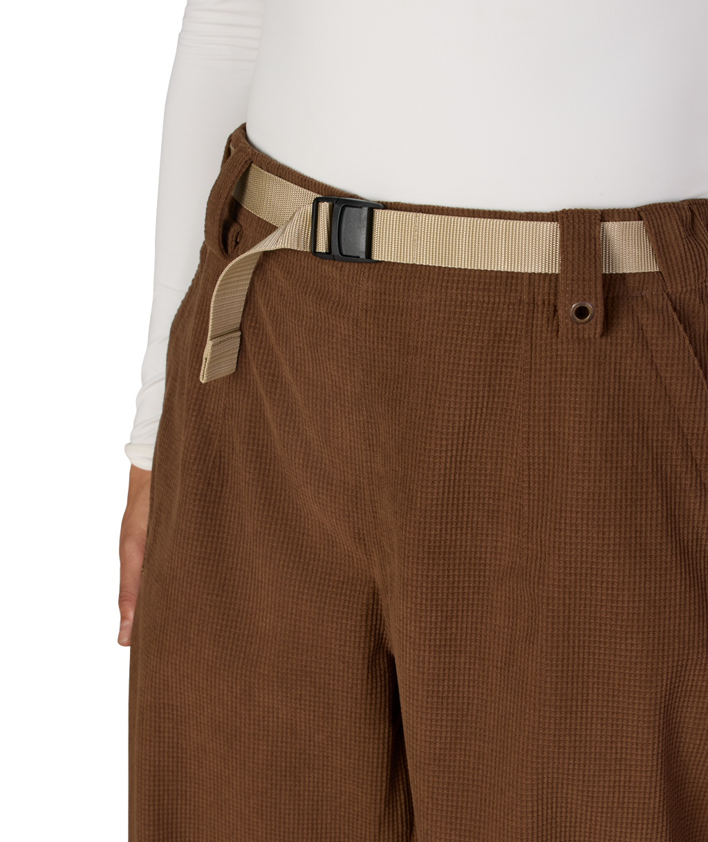 WOMENS HELLKAT™ SHELL PANT - DARK EARTH GRID CORDUROY