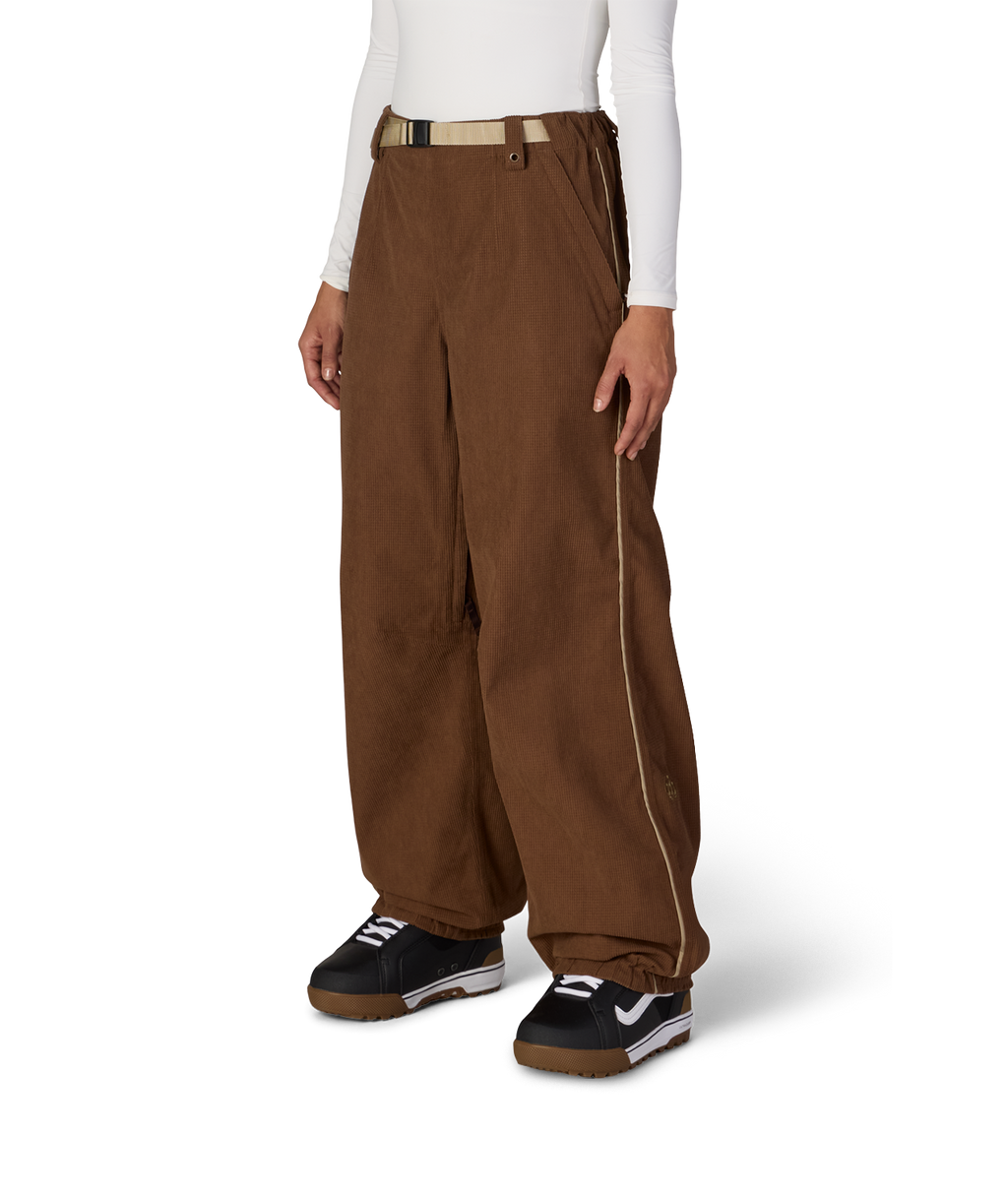 WOMENS HELLKAT™ SHELL PANT - DARK EARTH GRID CORDUROY