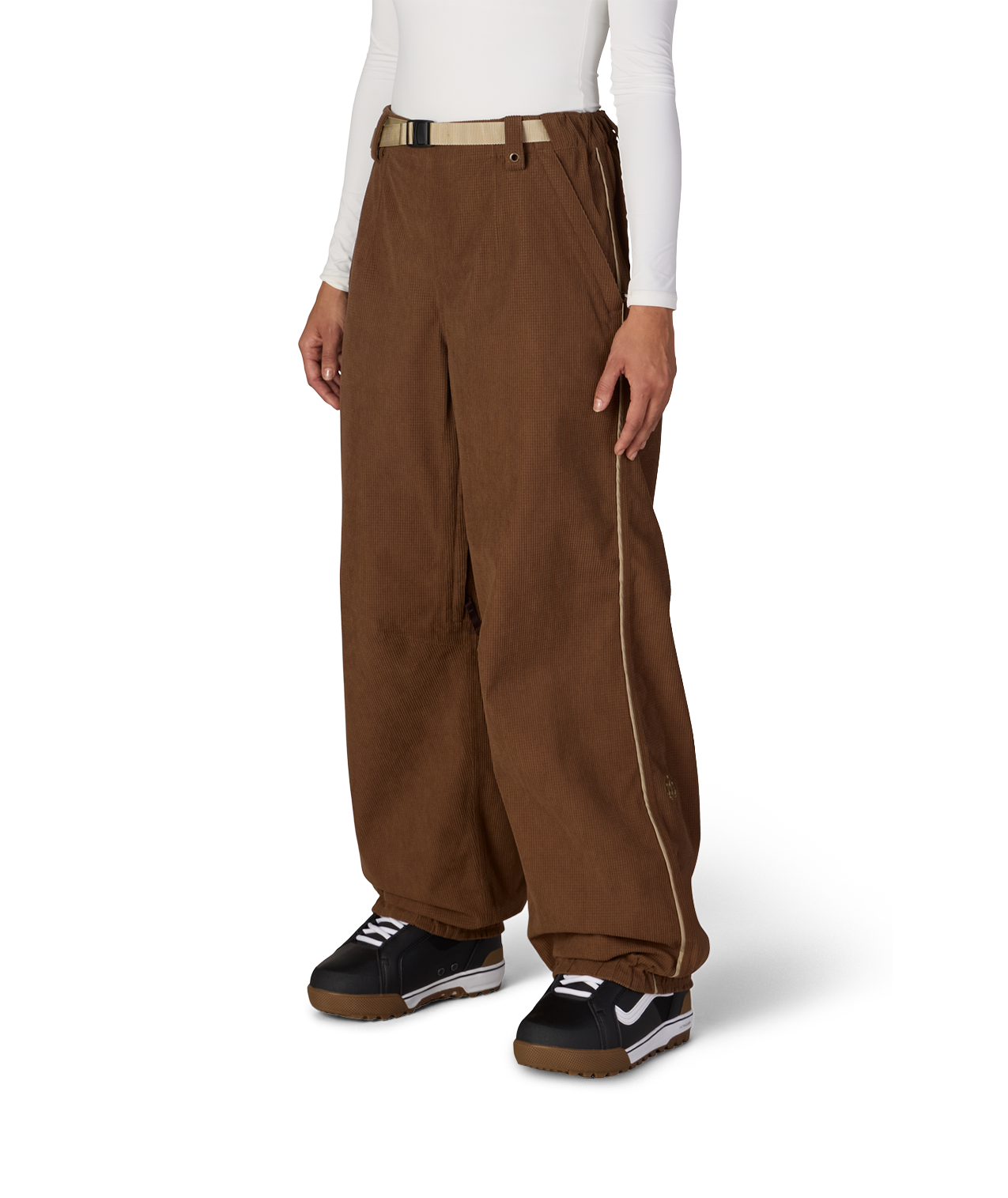 WOMENS HELLKAT™ SHELL PANT - DARK EARTH GRID CORDUROY