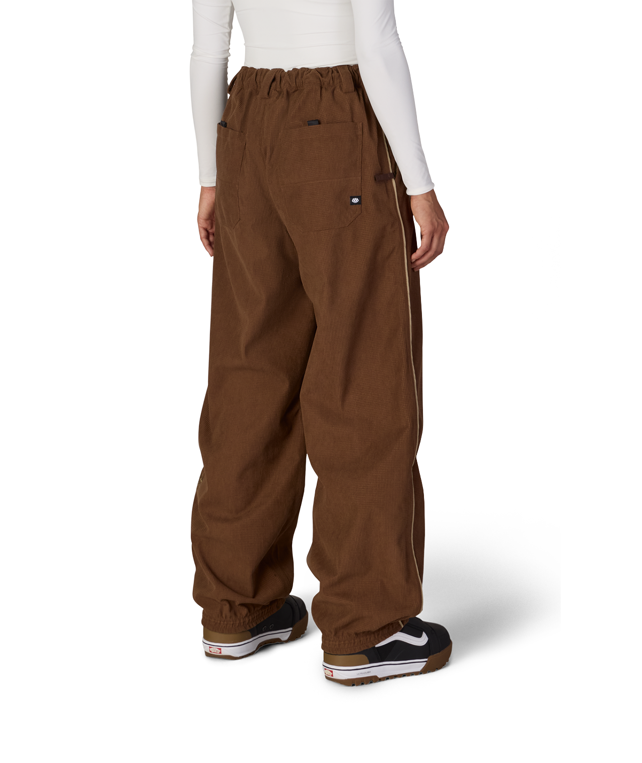 WOMENS HELLKAT™ SHELL PANT - DARK EARTH GRID CORDUROY