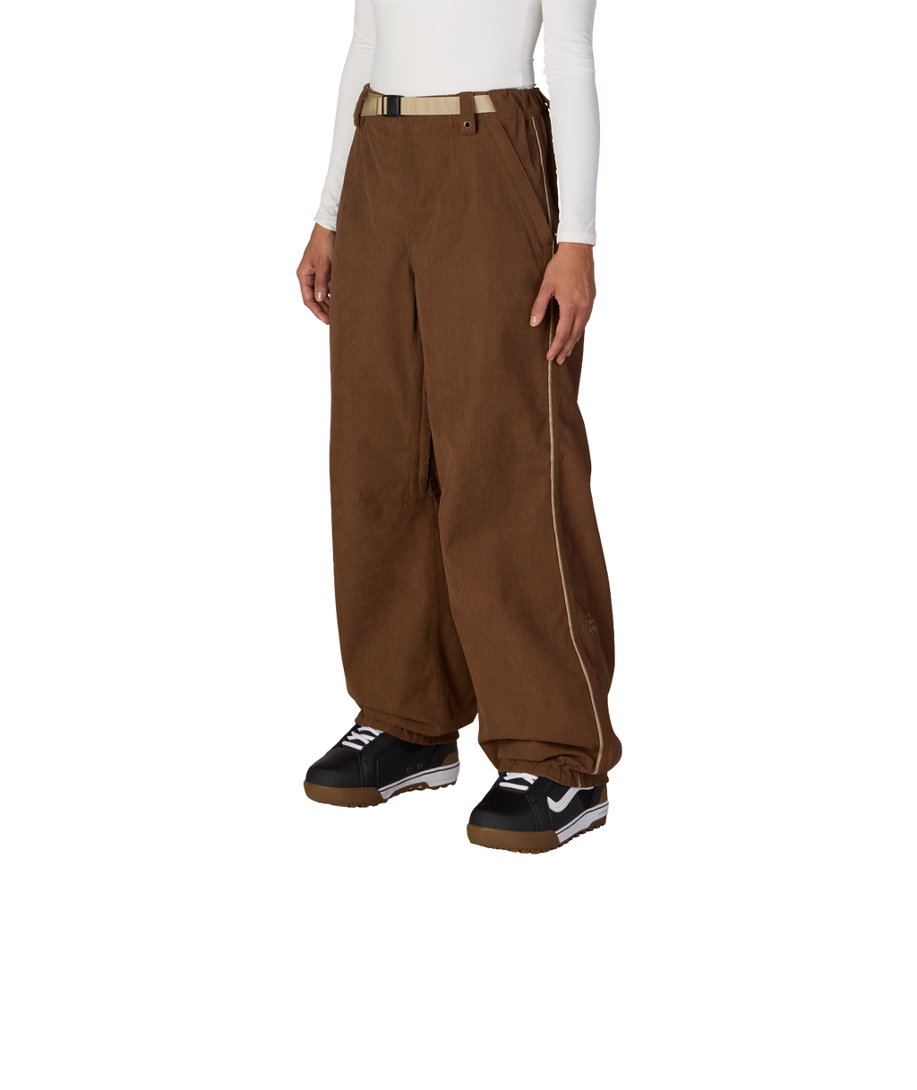 WOMENS HELLKAT™ SHELL PANT - DARK EARTH GRID CORDUROY