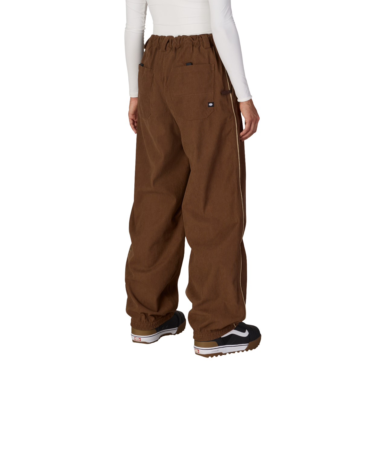 WOMENS HELLKAT™ SHELL PANT - DARK EARTH GRID CORDUROY