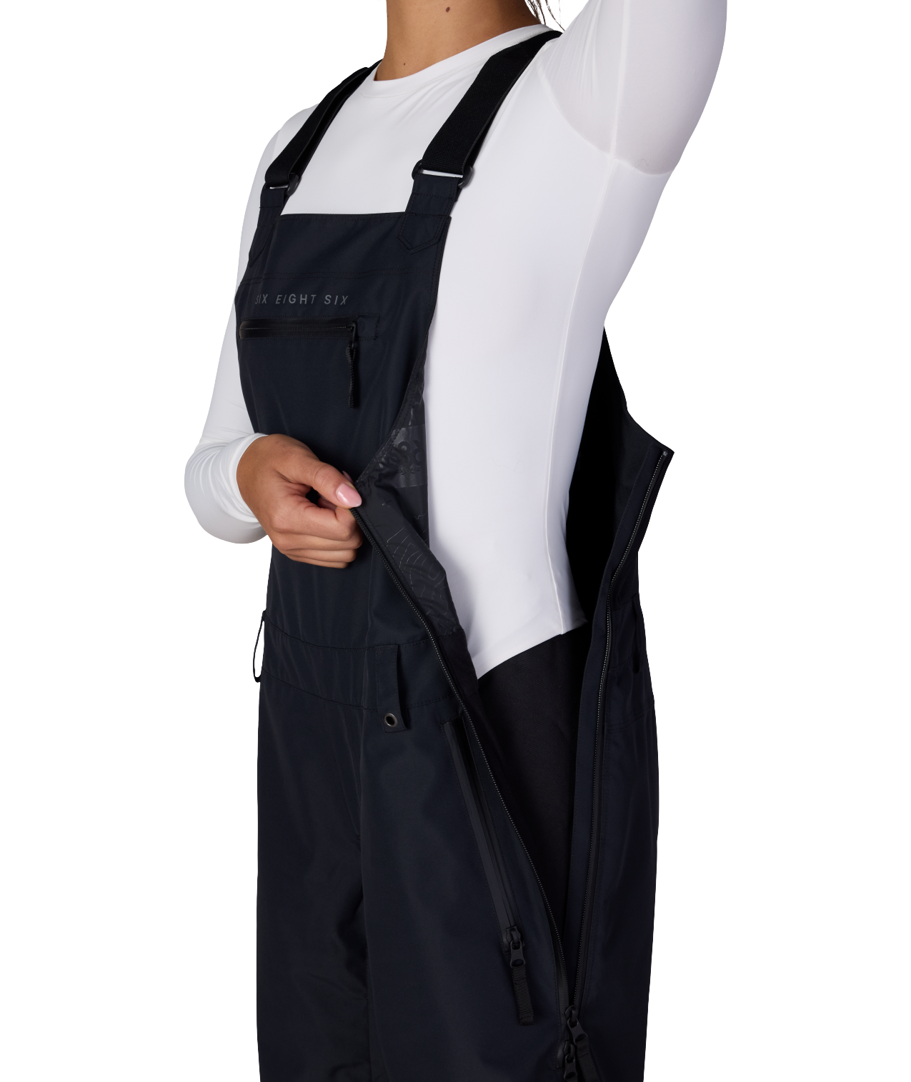 WOMENS REGALIA™ BIB - BLACK