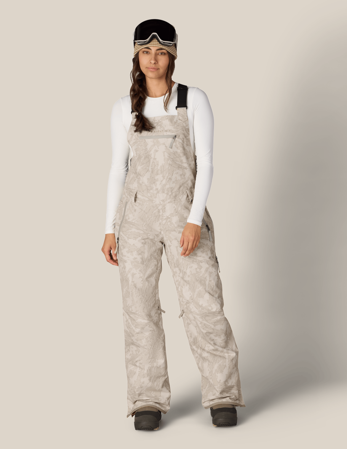 WOMENS REGALIA™ BIB - LIMESTONE SCRATCH CAMO