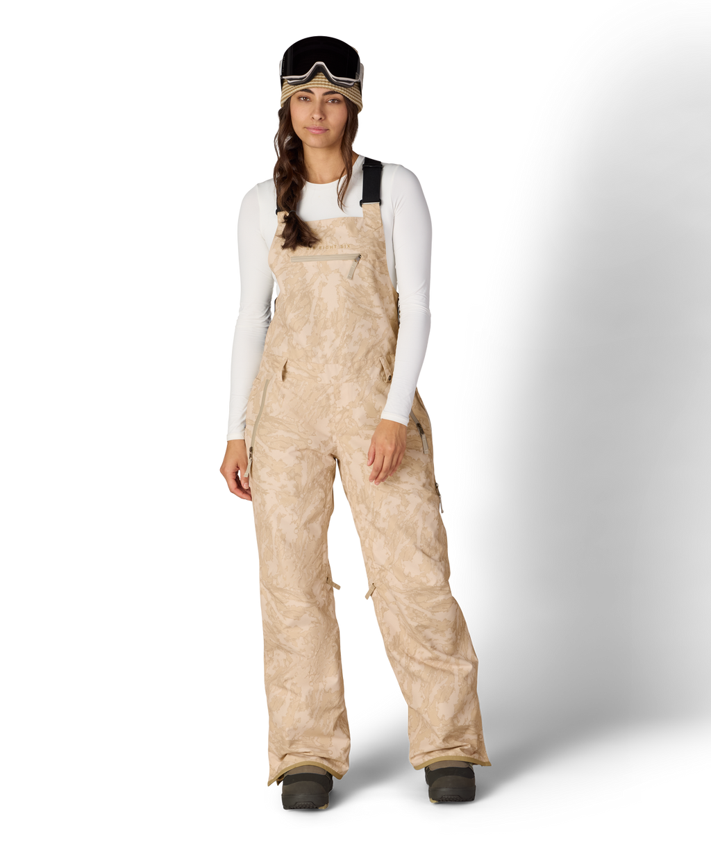 WOMENS REGALIA™ BIB - LIMESTONE SCRATCH CAMO
