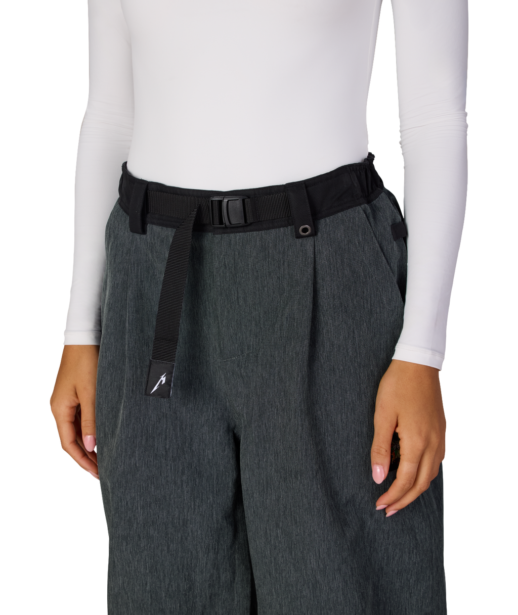 WOMENS METALLICA BURNING SKULL SHELL PANT - METALLICA BLACK DENIM