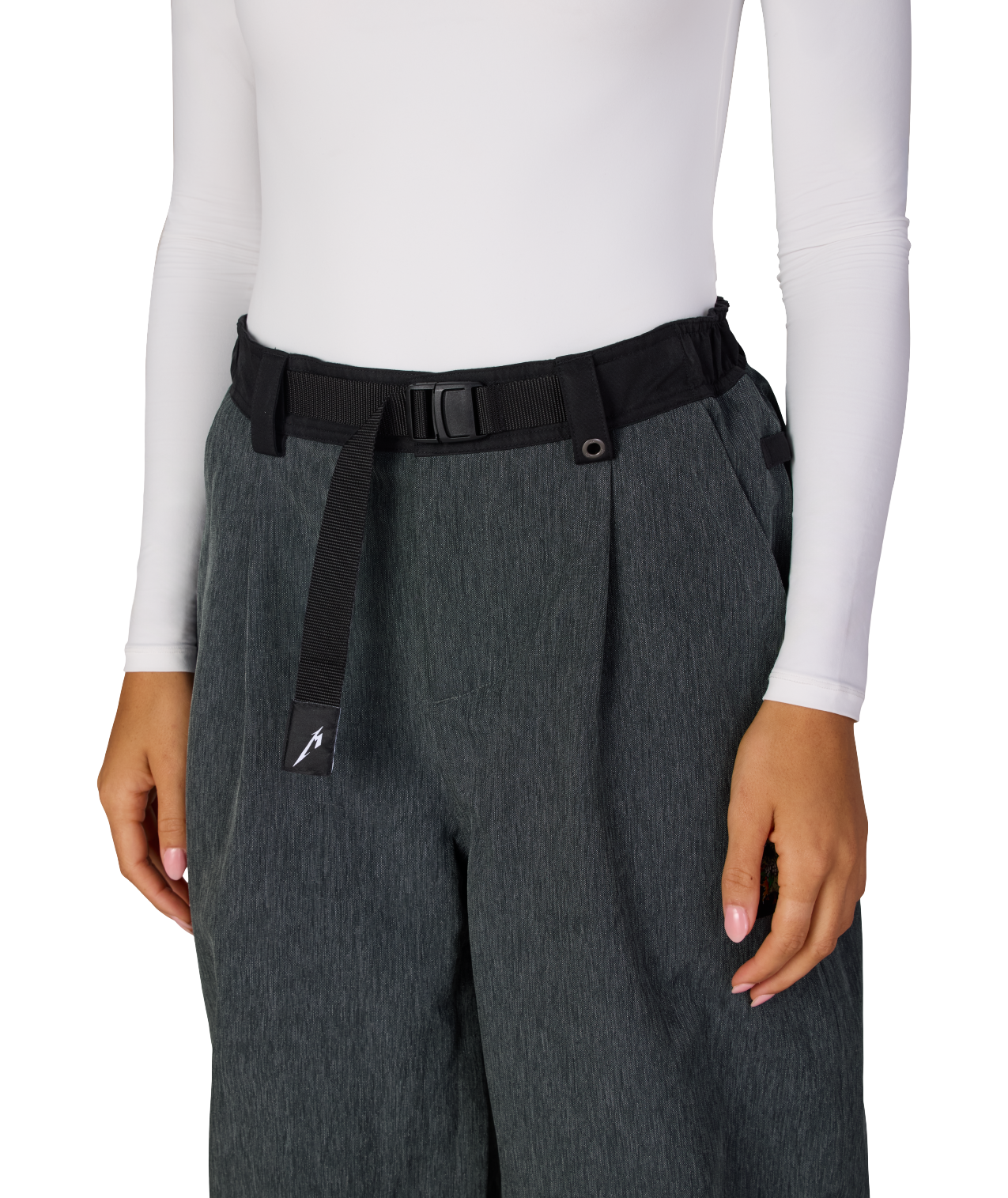 WOMENS METALLICA BURNING SKULL SHELL PANT - METALLICA BLACK DENIM