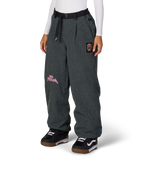WOMENS METALLICA BURNING SKULL SHELL PANT - METALLICA BLACK DENIM
