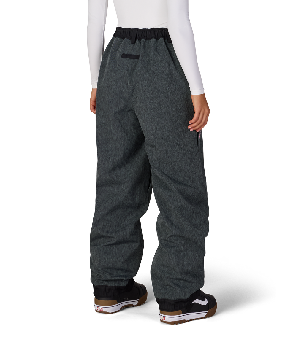 WOMENS METALLICA BURNING SKULL SHELL PANT - METALLICA BLACK DENIM